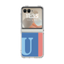 Clear Case［ Original - initial color line - U blue ］