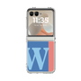 Clear Case［ Original - initial color line - W blue ］