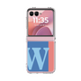 Clear Case［ Original - initial color line - W blue ］