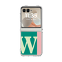 Clear Case［ Original - initial color line - W green ］