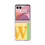 Clear Case［ Original - initial color line - W yellow ］