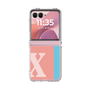 Clear Case［ Original - initial color line - X pink ］