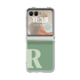 Clear Case［ Original - initial two tone - R green ］