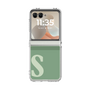 Clear Case［ Original - initial two tone - S green ］