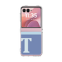 Clear Case［ Original - initial two tone - T blue ］
