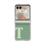 Clear Case［ Original - initial two tone - T green ］