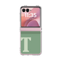 Clear Case［ Original - initial two tone - T green ］
