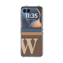 Clear Case［ Original - initial two tone - W brown ］