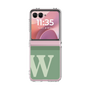 Clear Case［ Original - initial two tone - W green ］