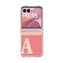 Clear Case［ Original - initial two tone - A pink ］