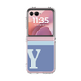 Clear Case［ Original - initial two tone - Y blue ］