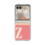 Clear Case［ Original - initial two tone - Z pink ］