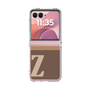 Clear Case［ Original - initial two tone - Z brown ］
