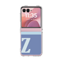 Clear Case［ Original - initial two tone - Z blue ］