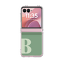 Clear Case［ Original - initial two tone - A green ］