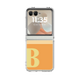 Clear Case［ Original - initial two tone - B orange ］