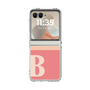 Clear Case［ Original - initial two tone - B pink ］