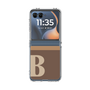 Clear Case［ Original - initial two tone - B brown ］