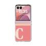 Clear Case［ Original - initial two tone - C pink ］