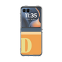 Clear Case［ Original - initial two tone - D orange ］