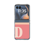 Clear Case［ Original - initial two tone - D pink ］