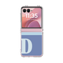 Clear Case［ Original - initial two tone - D blue ］