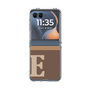 Clear Case［ Original - initial two tone - E brown ］