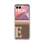 Clear Case［ Original - initial two tone - E brown ］