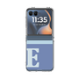 Clear Case［ Original - initial two tone - E blue ］