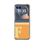 Clear Case［ Original - initial two tone - F orange ］