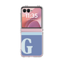 Clear Case［ Original - initial two tone - G blue ］