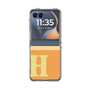 Clear Case［ Original - initial two tone - H orange ］