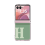 Clear Case［ Original - initial two tone - H green ］
