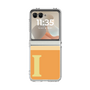 Clear Case［ Original - initial two tone - I orange ］
