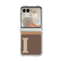 Clear Case［ Original - initial two tone - I brown ］