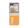 Clear Case［ Original - initial two tone - J orange ］
