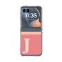 Clear Case［ Original - initial two tone - J pink ］