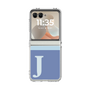 Clear Case［ Original - initial two tone - J blue ］
