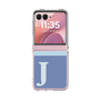 Clear Case［ Original - initial two tone - J blue ］