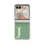 Clear Case［ Original - initial two tone - J green ］