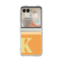 Clear Case［ Original - initial two tone - K orange ］
