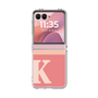 Clear Case［ Original - initial two tone - K pink ］