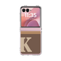 Clear Case［ Original - initial two tone - K brown ］