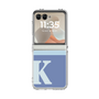Clear Case［ Original - initial two tone - K blue ］