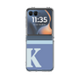 Clear Case［ Original - initial two tone - K blue ］