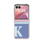 Clear Case［ Original - initial two tone - K blue ］