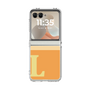 Clear Case［ Original - initial two tone - L orange ］