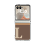 Clear Case［ Original - initial two tone - L brown ］