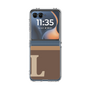 Clear Case［ Original - initial two tone - L brown ］
