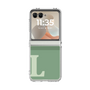 Clear Case［ Original - initial two tone - L green ］